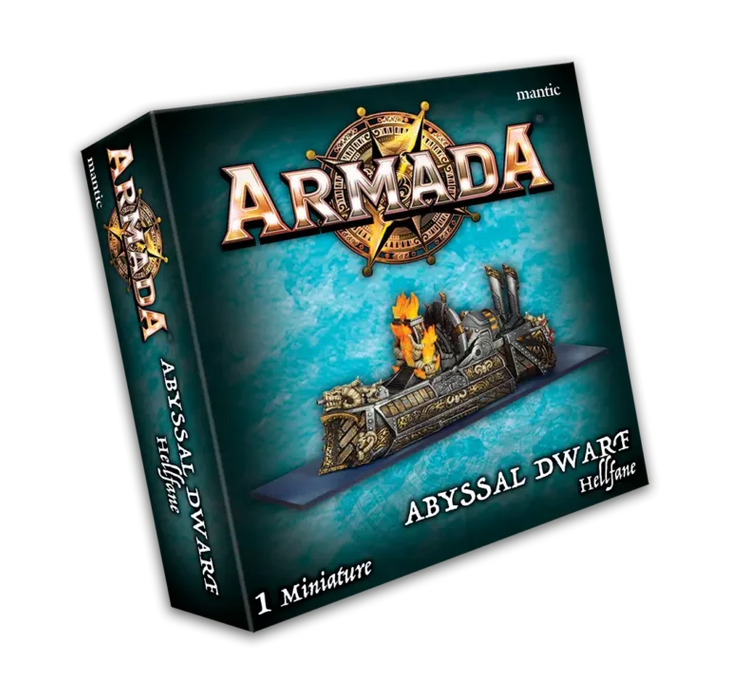 Abyssal Dwarf Hellfane - Armada - Mantic Games