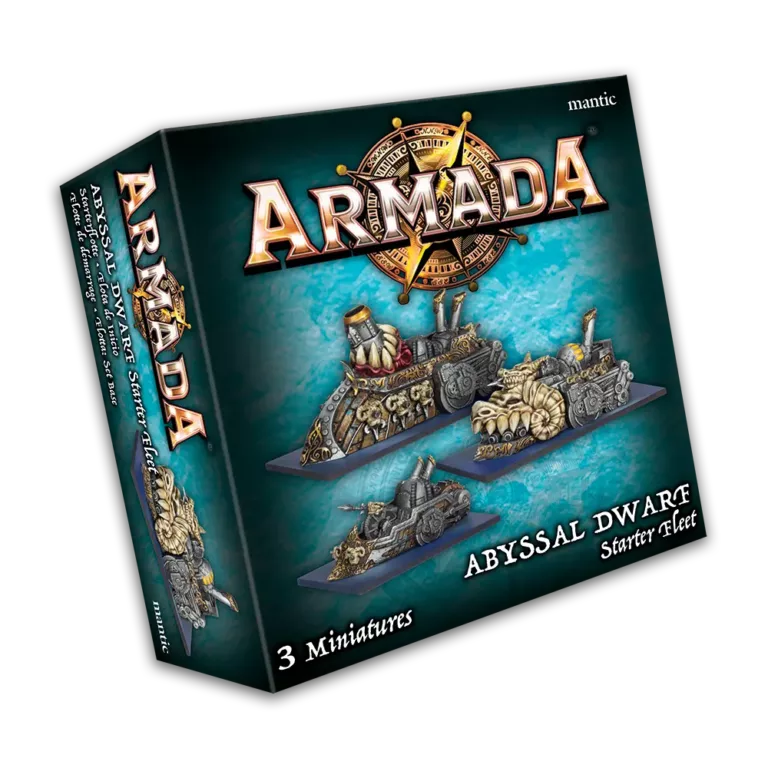 Abyssal Dwarf Starter Fleet - Armada - Mantic Games