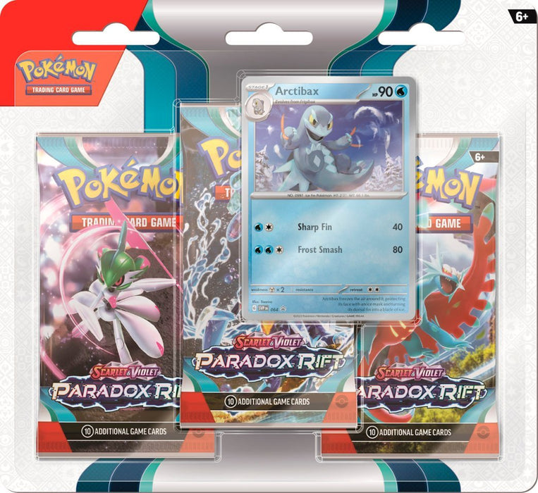 Paradox Rift 3-Pack - Pokemon Trading Card Game - Scarlet & Violet Set 4