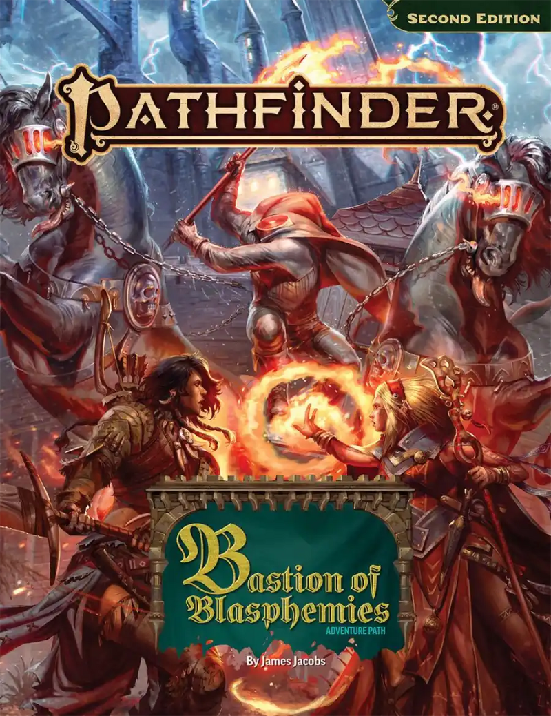 Pathfinder RPG 2nd Edition: Bastion of Blasphemies Adventure Path