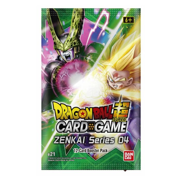Wild Resurgence B21 Booster Pack - Zenkai Series Set 04 - Dragon Ball Super Card Game