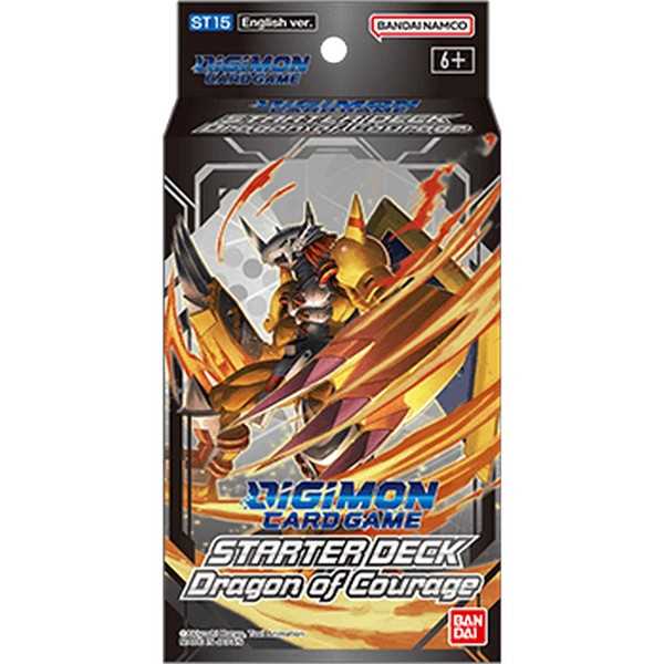Digimon Card Game: Starter Deck - Dragon of Courage (ST15)