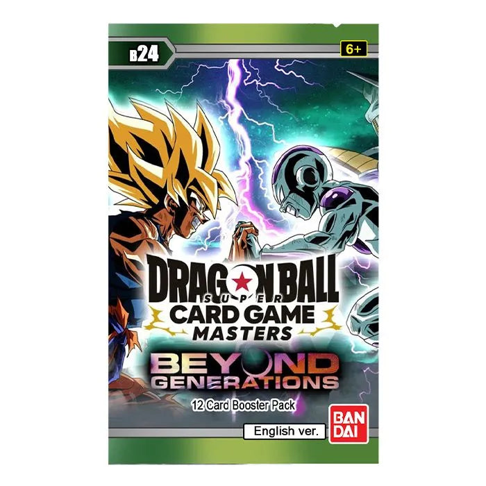 Beyond Generations Booster Pack (B24) - Zenkai Series EX Set 07 - Dragon Ball Super Card Game