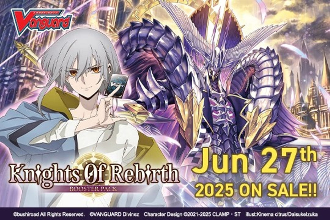 Cardfight!! Vanguard - Knights of Rebirth Booster Box - Bushiroad