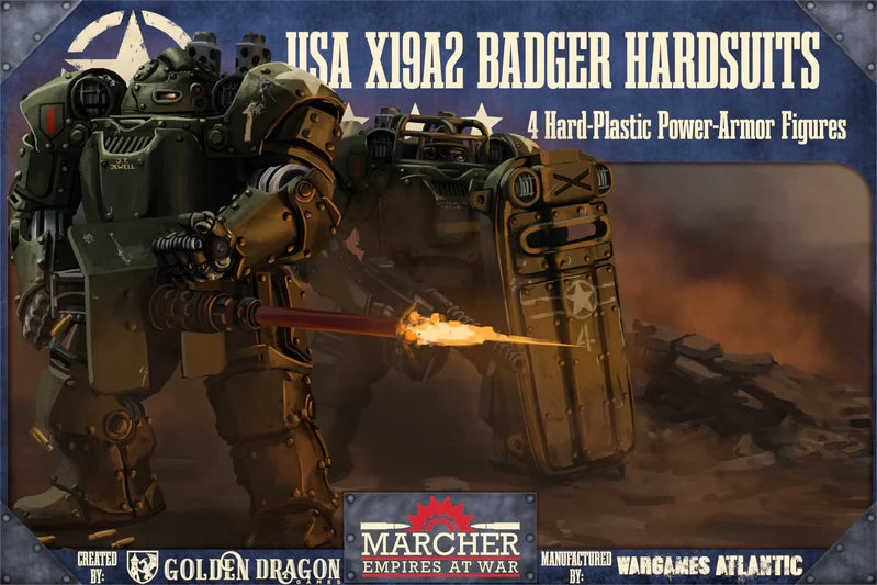 Marcher: X19A2 Badger Hardsuits - Wargames Atlantic