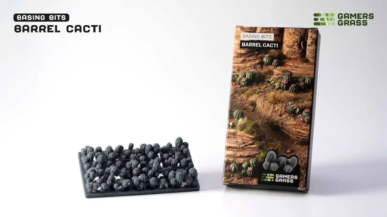 Gamers Grass - Barrel Cacti Basing Bits