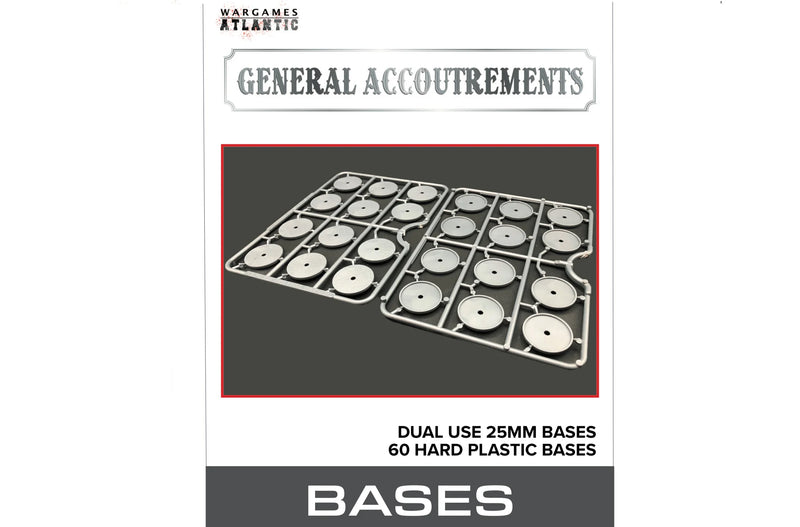 Wargames Atlantic - 25mm Dual Use Bases - North Star Military Figures