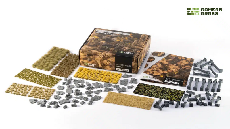 Gamers Grass- Mediterranean Temple Basing Box