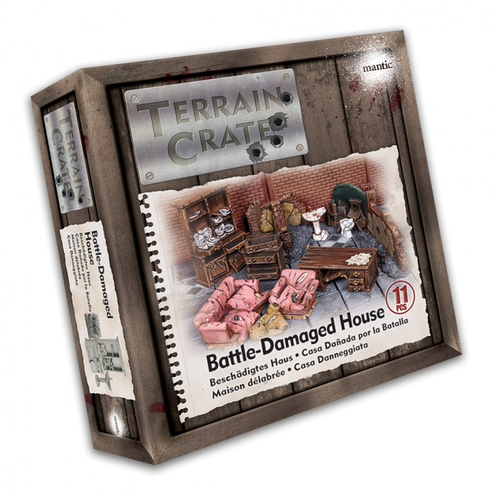 TerrainCrate: Battle-Damaged House