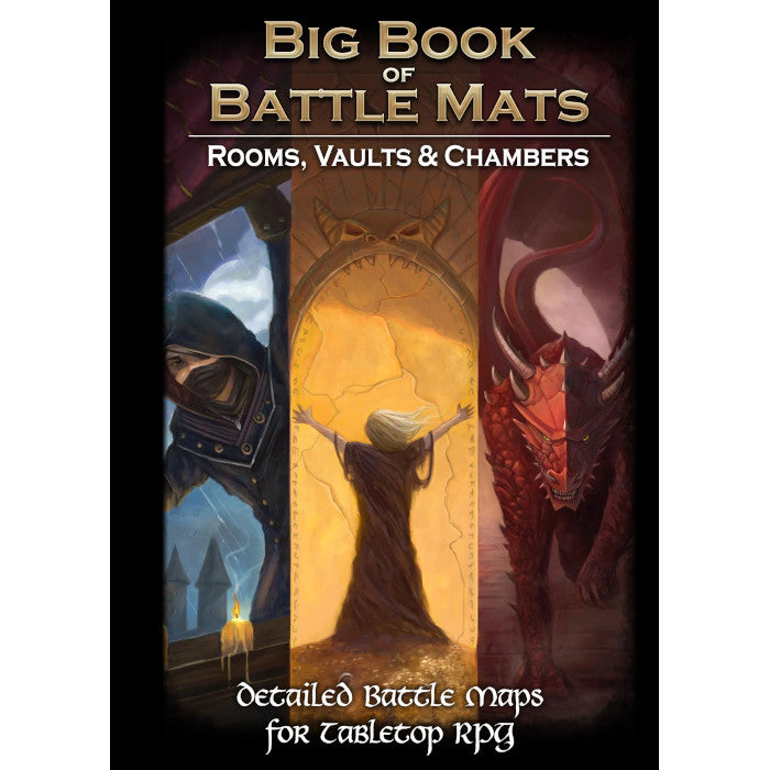 Big Book of Battle Mats - Rooms Vaults And Chambers