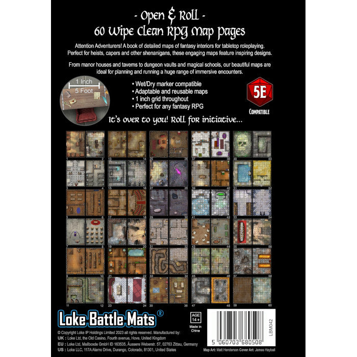 Big Book of Battle Mats - Rooms Vaults And Chambers