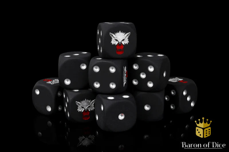 Bloody Wolf - (25 Rounded) - Baron of Dice
