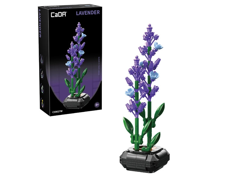 Lavender Building Block Planter - 205  pcs