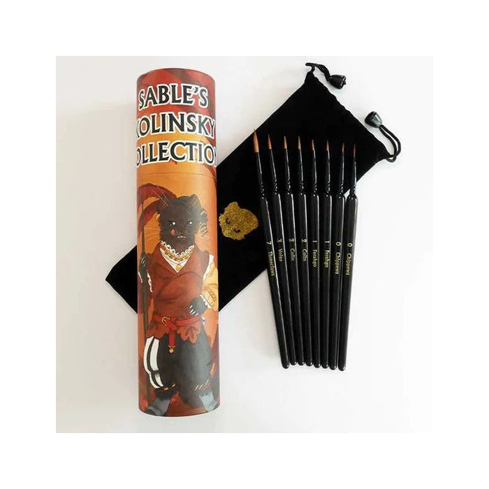 Kolinsky Sable Brush Set