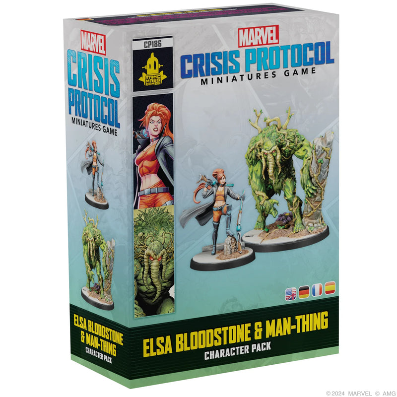 Elsa Bloodstone & Man-Thing - Marvel Crisis Protocol