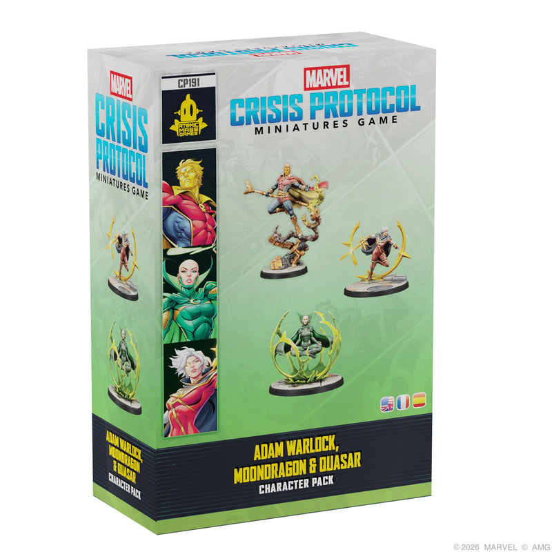 Adam Warlock, Moondragon, Quasar Character Pack - Marvel: Crisis Protocol
