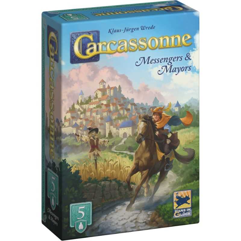 Messenger & Mayor - Carcassonne Expansion 5