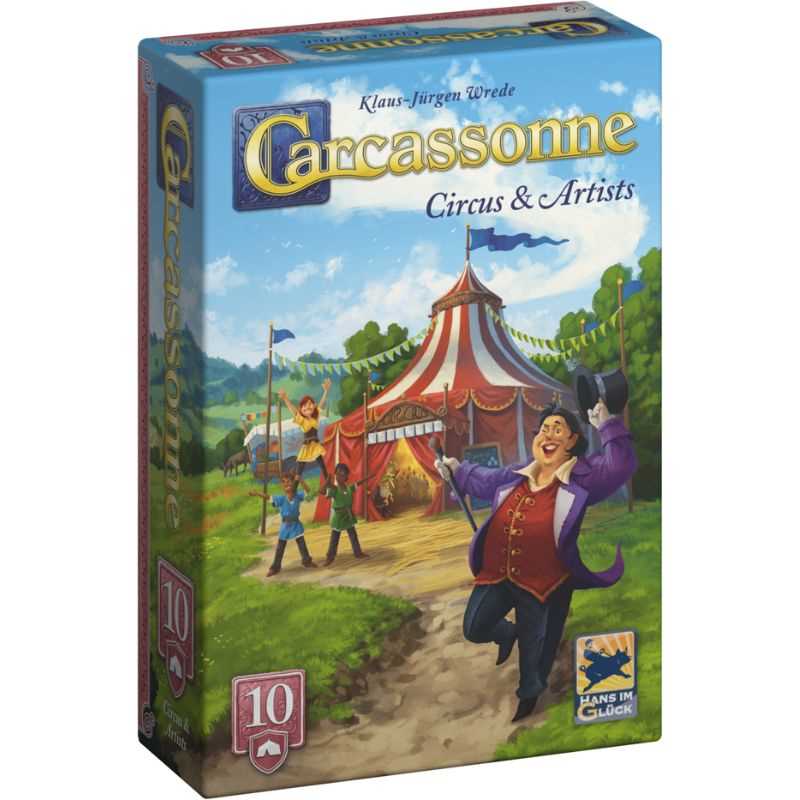 Circus & Artist - Carcassonne Expansion 10 - Hans Im Gluck