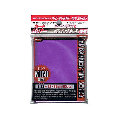 KMC Card Barrier Mini Series - Mini Purple Japanese Size (50)