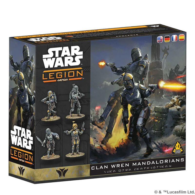 Star Wars: Legion - Clan Wren Mandalorians - Atomic Mass Games