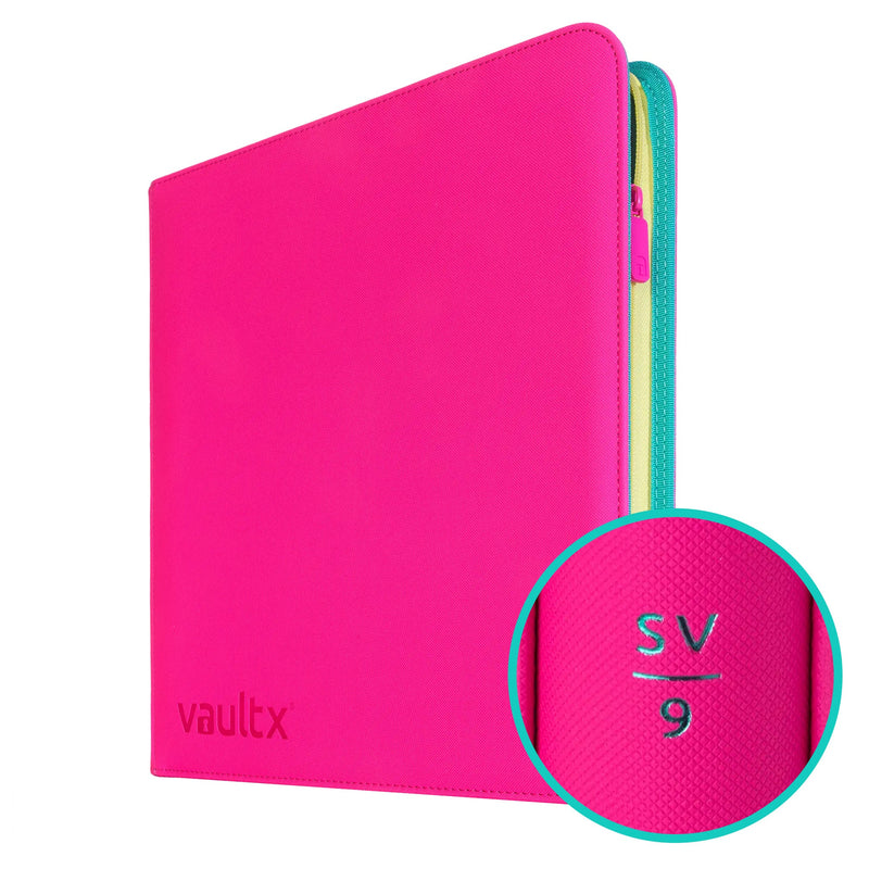 SV9 12-Pocket Exo-Tec Zip Binder - Vault X - Vault X