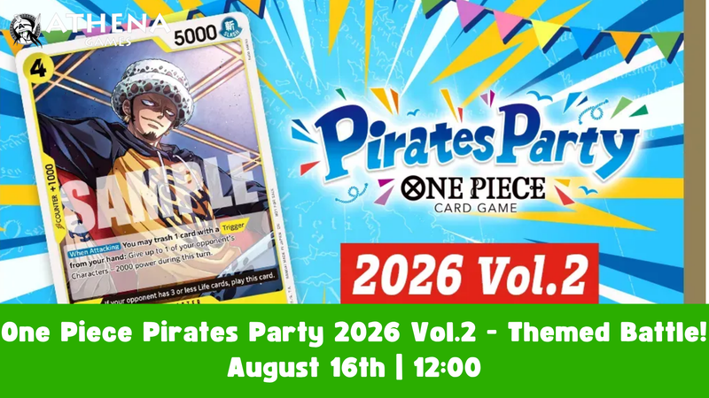 One Piece Pirates Party 2026 Vol.2 - Themed Battle! | August 16th | 12:00