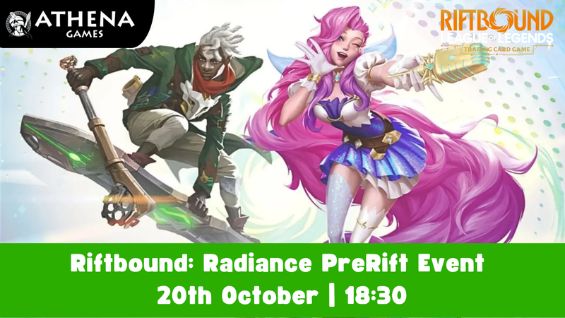 Radiance Pre-Rift Event |  20th October | 18:30