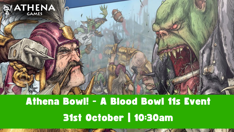 Athena Bowl - A Blood Bowl 11s Event | 31st October | 10:30