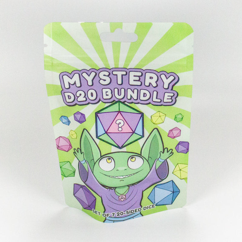 Mystery D20 Bundle Bag - Mystery Dice Goblin