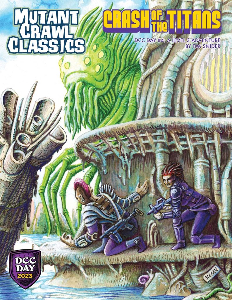 DCC Day #4: Mutant Crawl Classic Crash of the Titans