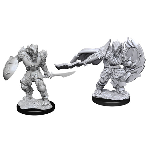D&D Nolzur's Marvelous Unpainted Miniatures: Dragonborn Male Fighter - Wizkids