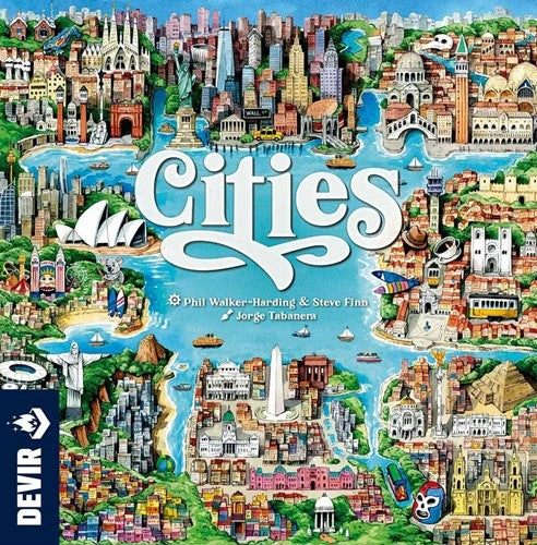 Cities Board Game - Devir Games