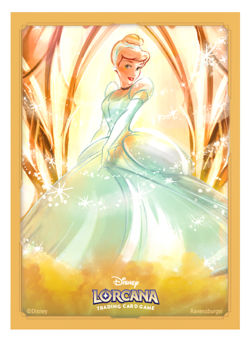 Disney Lorcana: Archazia's Island  Card Sleeves - Cinderella - Ravensburger