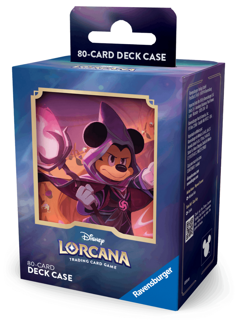 Disney Lorcana: Deck Box - Mickey Mouse, Wayward Sorcerer