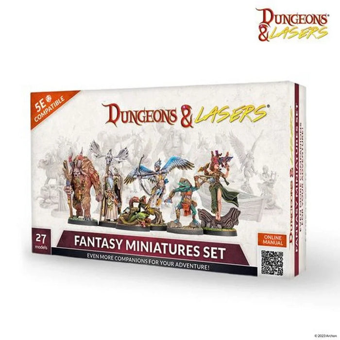 Dungeons and Lasers: Fantasy Minatures Set