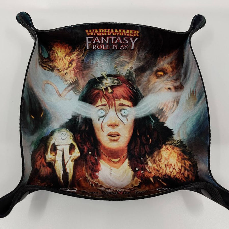 Parting of the Branches -  Folding Square Dice Tray - Warhammer Fantasy Roleplay