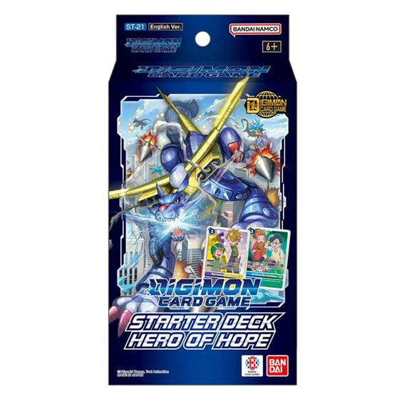 Digimon Card Game: Starter Deck - Hero Of Hope (ST-21) - Bandai