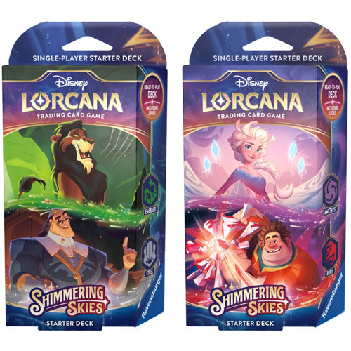 Disney Lorcana: Shimmering Skies Starter Deck