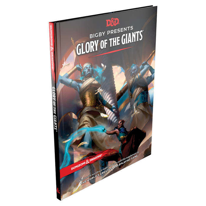 Bigby Presents: Glory of Giants - Standard Cover - Dungeons & Dragons Expansion Book