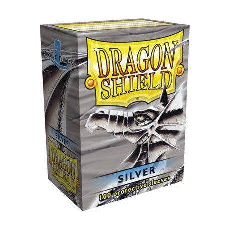 Dragon Shield - Silver Standard Size Sleeves (100)