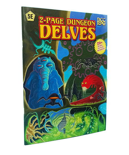2-page Dungeon Delves RPG - Goodman Games