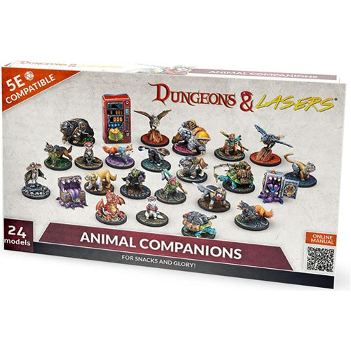 Dungeons and Lasers: Animal Companions Miniatures - Archon Studio