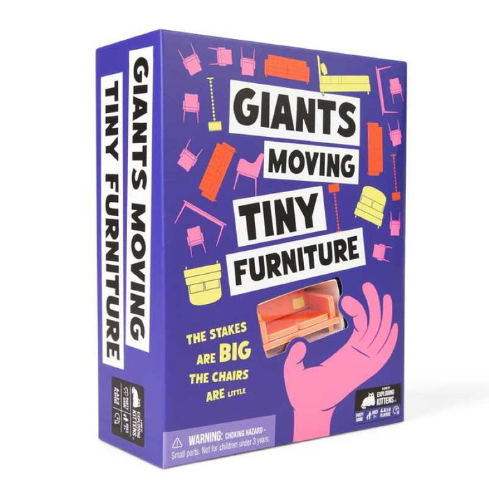 Giants Moving Tiny Furniture - Exploding Kittens