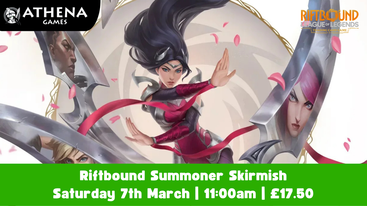 Riftbound Summoner Skirmish | 7th March | 11:00am - Athena Games Ltd
