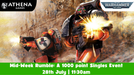 Warhammer 40,000: Mid-Week Rumble | 1000 Point | 28th July | 11:30am - Hosted By Athena Games