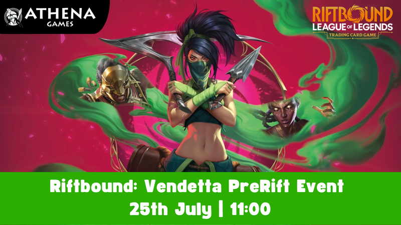 Riftbound Vendetta Pre-Rift Event | 25th July | 11:00