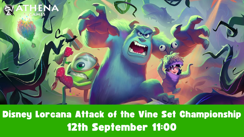 Disney Lorcana Attack of the Vine Set Championship | 12th September | 11:00