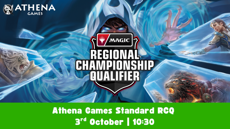 Athena Games Standard RCQ | 3rd October | 10:30