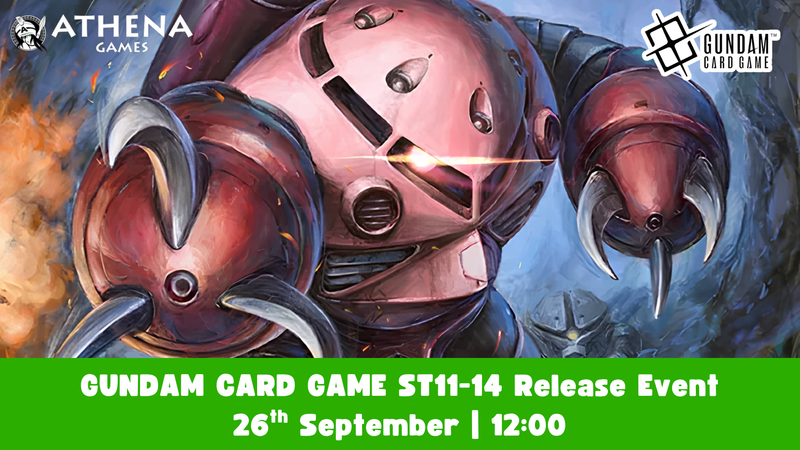 GUNDAM CARD GAME ST11-14 Release Event | 26th September | 12:00