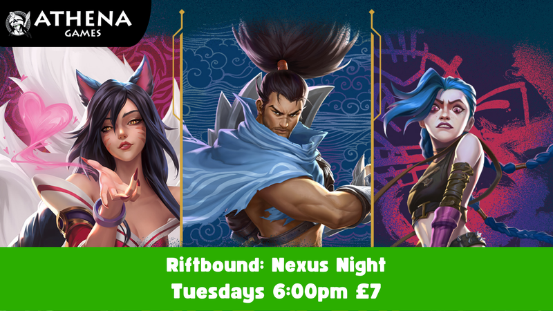 Riftbound Nexus Night | Tuesdays 6:00pm - Hosted By Athena Games